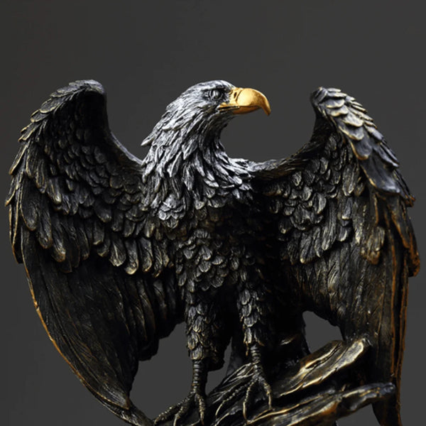 Nordic Eagle Sculpture