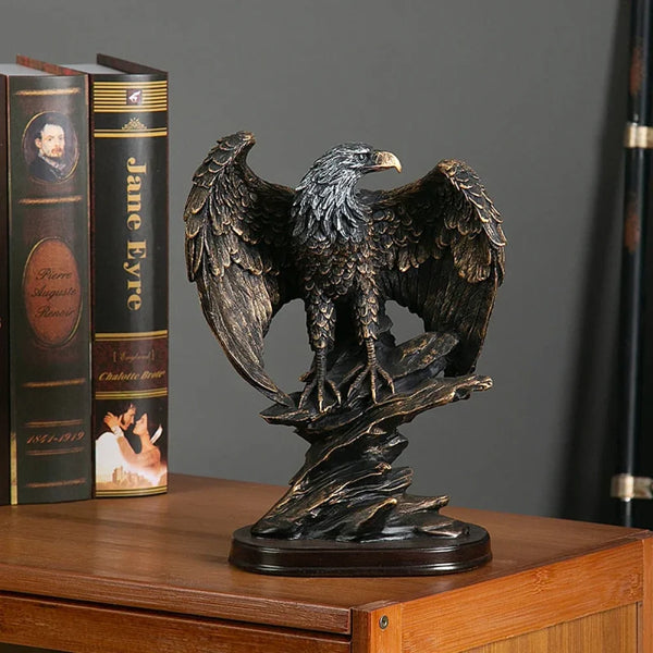 Nordic Eagle Sculpture