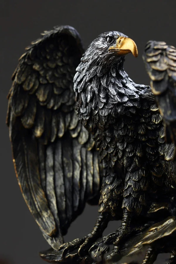 Nordic Eagle Sculpture