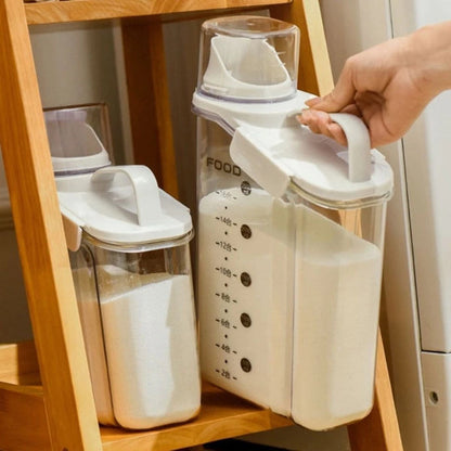 Premium Airtight Jar Kit with Measuring Cup