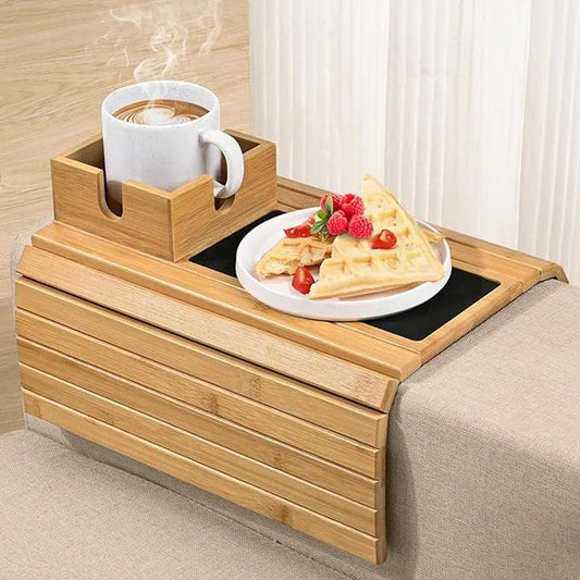 Bamboo Sofa Support Tray