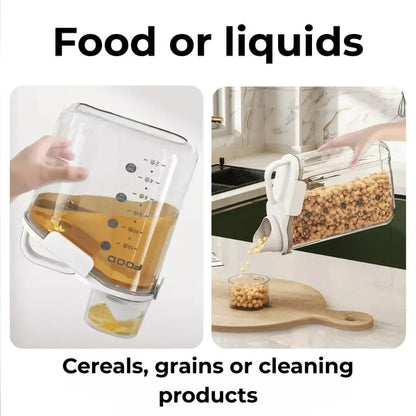 Premium Airtight Jar Kit with Measuring Cup