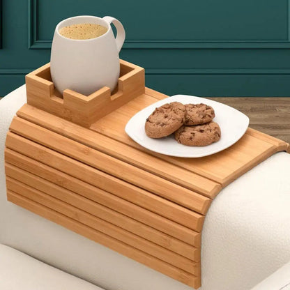Bamboo Sofa Support Tray