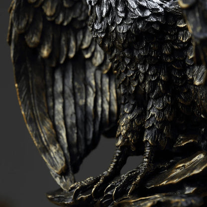 Nordic Eagle Sculpture