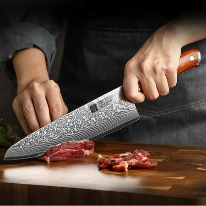 Damascus Steel Steak Knife